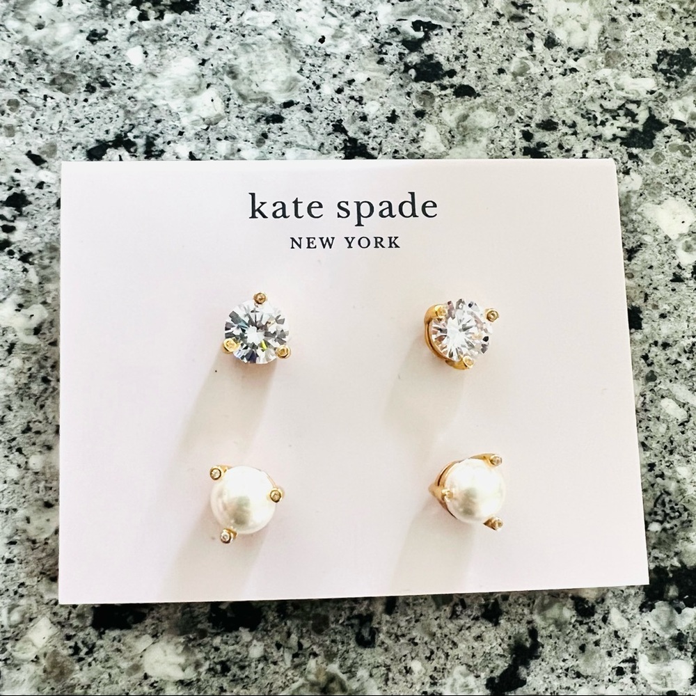 Kate Spade Stud earring set!